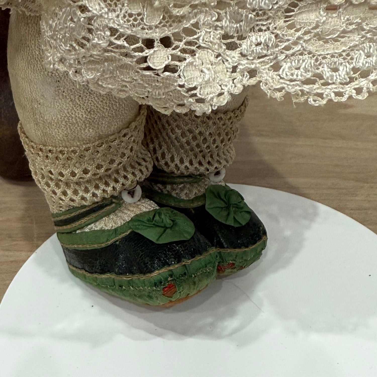 Antique Armand Marseille Bisque Head Doll with Kid Leather Body – Early 20th Century