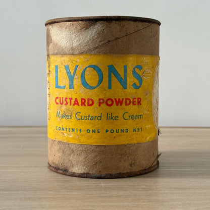 Vintage British Desert Advertising Packaging - Lyons Bird’s Brown &amp; Polson