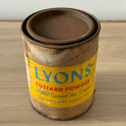 Vintage British Desert Advertising Packaging - Lyons Bird’s Brown &amp; Polson