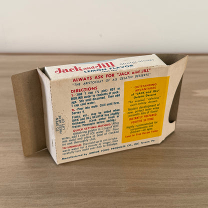 Vintage British Desert Advertising Packaging - Lyons Bird’s Brown &amp; Polson