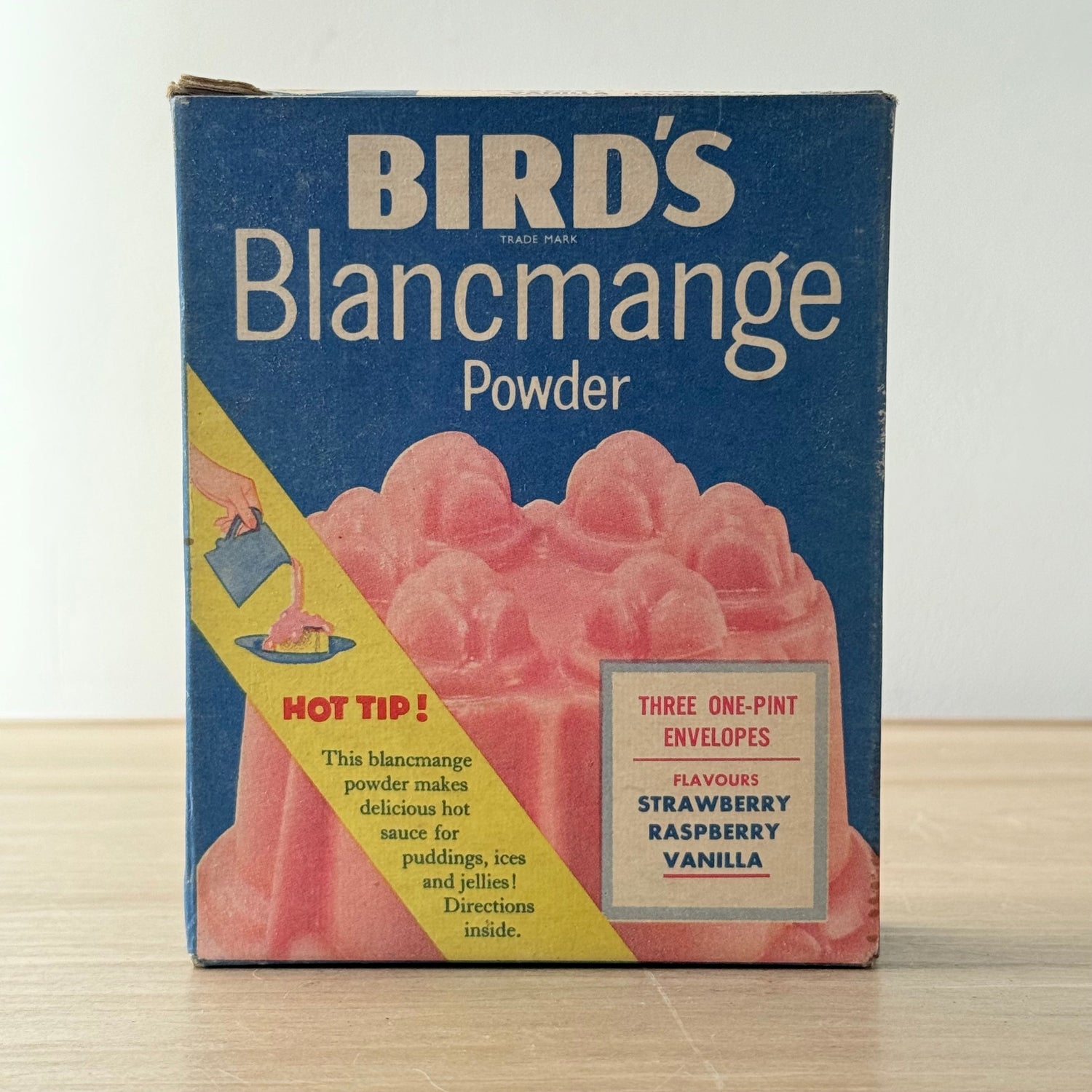 Vintage British Desert Advertising Packaging - Lyons Bird’s Brown &amp; Polson