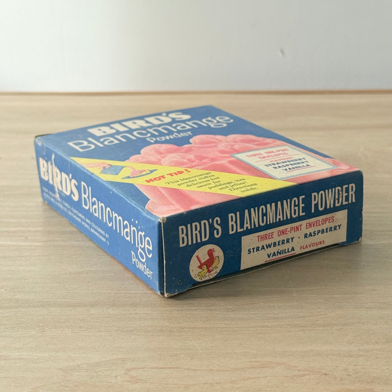 Vintage British Desert Advertising Packaging - Lyons Bird’s Brown &amp; Polson