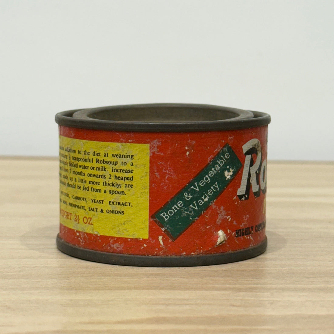 Robinson’s Robsoup for Baby Vintage Advertising Tin Norwich