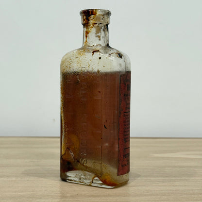 Antique Veterinary Medicine Bottle Horses Cows Bulls Okehampton Devon