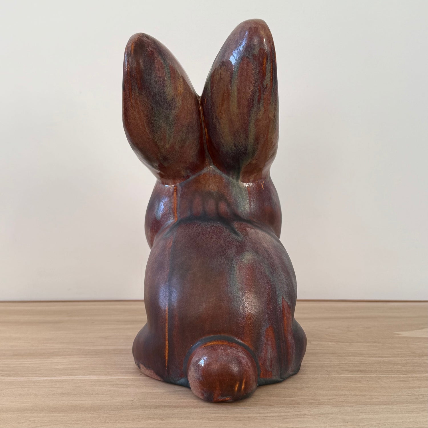 Mid-Century Denby Bourne Pottery Rabbit Figure Studio Ceramic 26cm