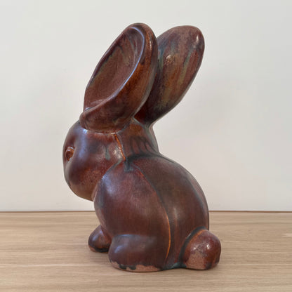 Mid-Century Denby Bourne Pottery Rabbit Figure Studio Ceramic 26cm
