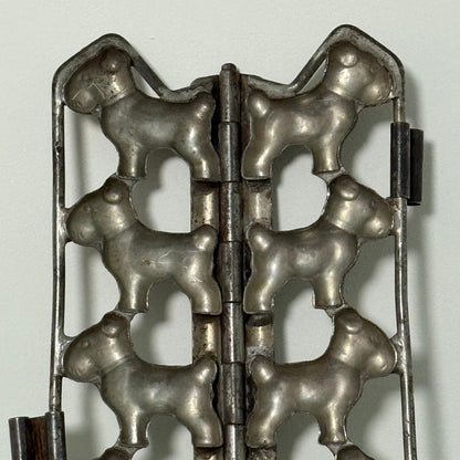 Anton Reiche Figural Chocolate Mould – Dogs Double Sided German