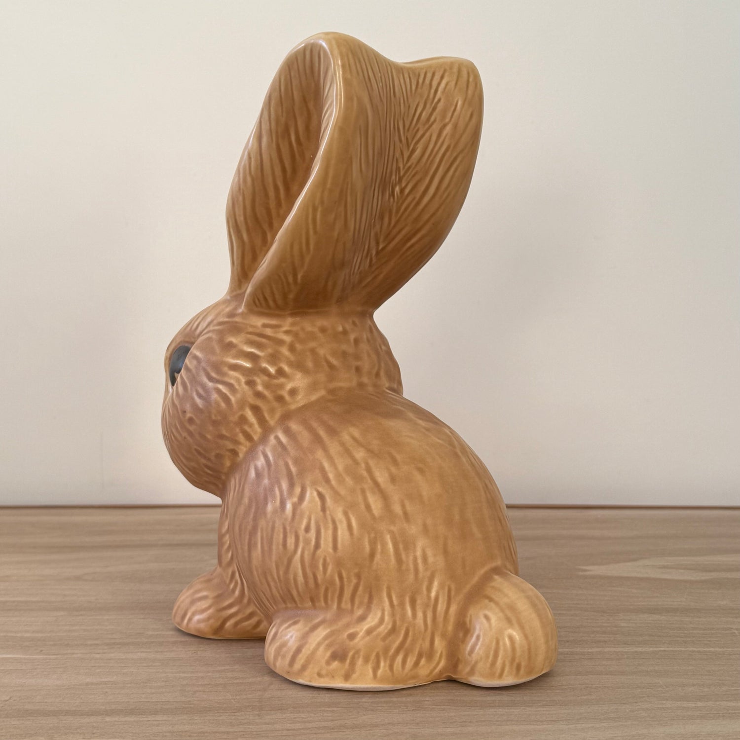 Large Sylvac Brown Rabbit Model 1028 Vintage Pottery Figure