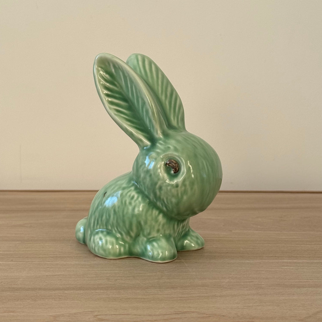 Vintage Sylvac Green Rabbit Figure No. 990