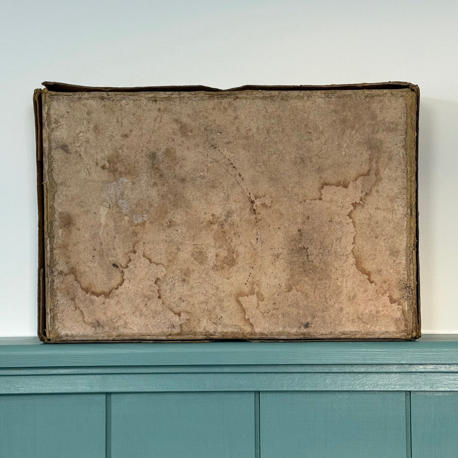 Vintage Cardboard Egg Shipping Box “Valuable Eggs With Care” with Dividers