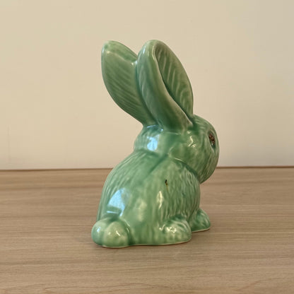 Vintage Sylvac Green Rabbit Figure No. 990