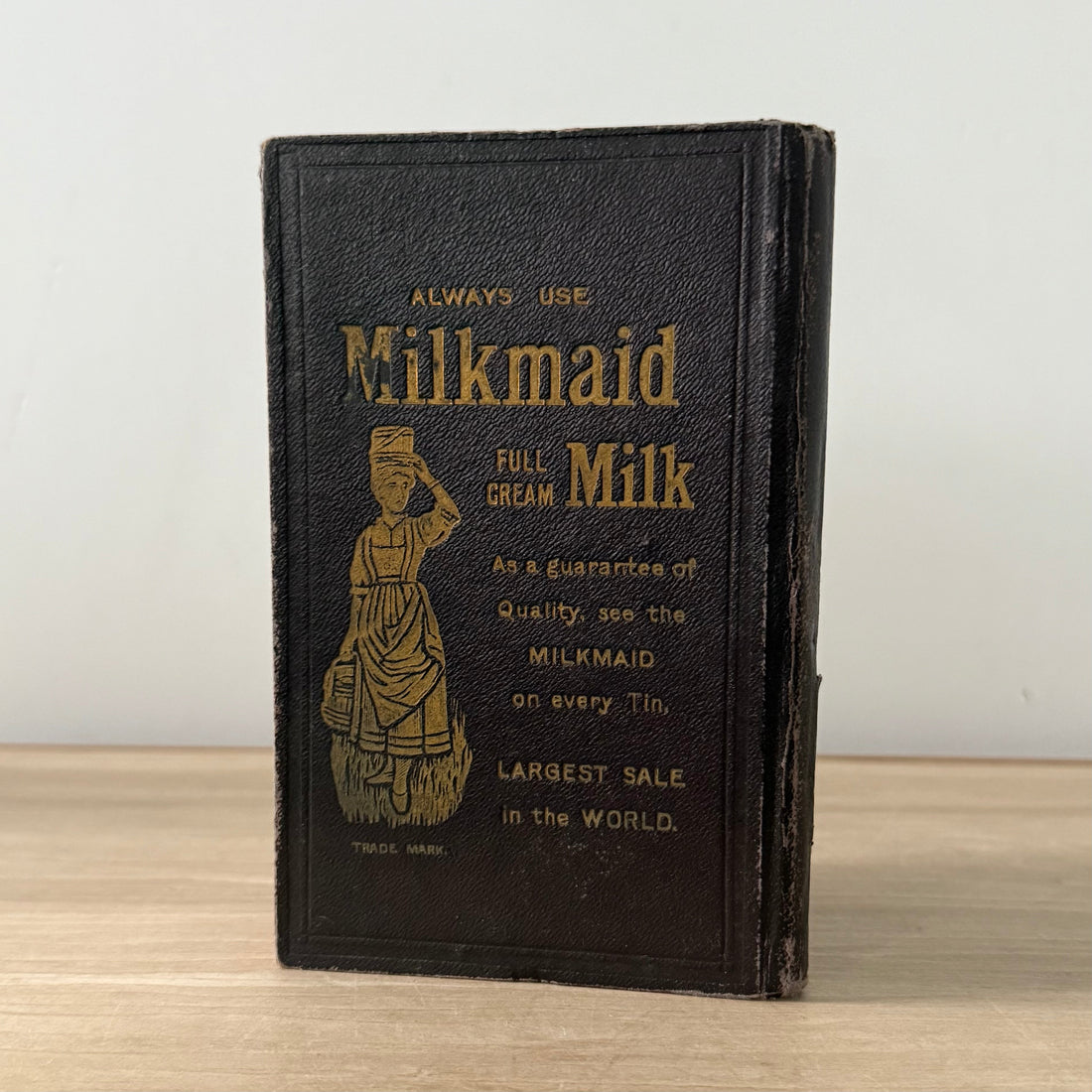 Vintage 1903 Advertising Account Ledger Book – T. Sutcliffe Wrexham Milkmaid Condensed Milk