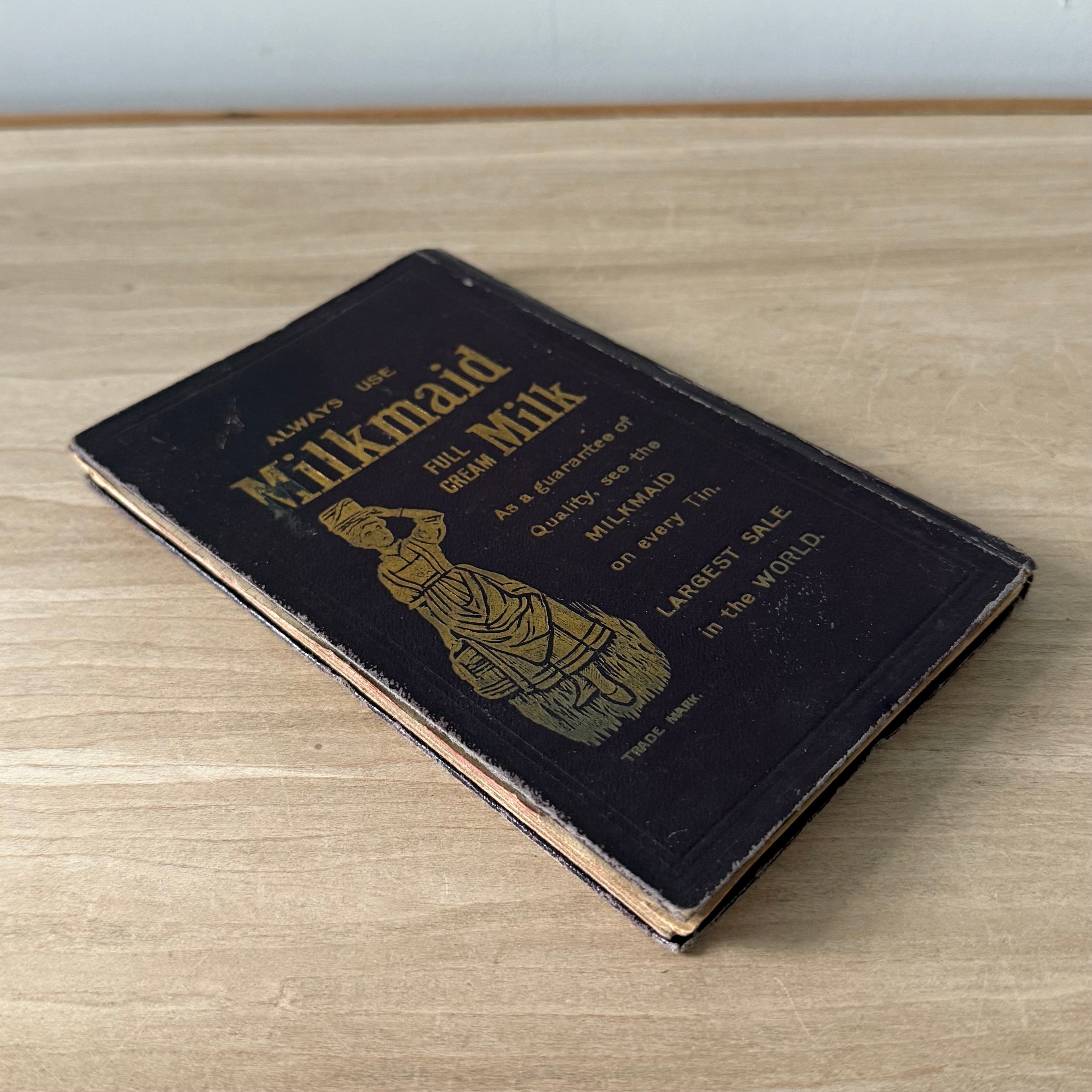 Vintage 1903 Advertising Account Ledger Book – T. Sutcliffe Wrexham Milkmaid Condensed Milk