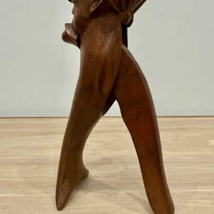 Hand Carved Wooden Figural Nutcracker Folk Art