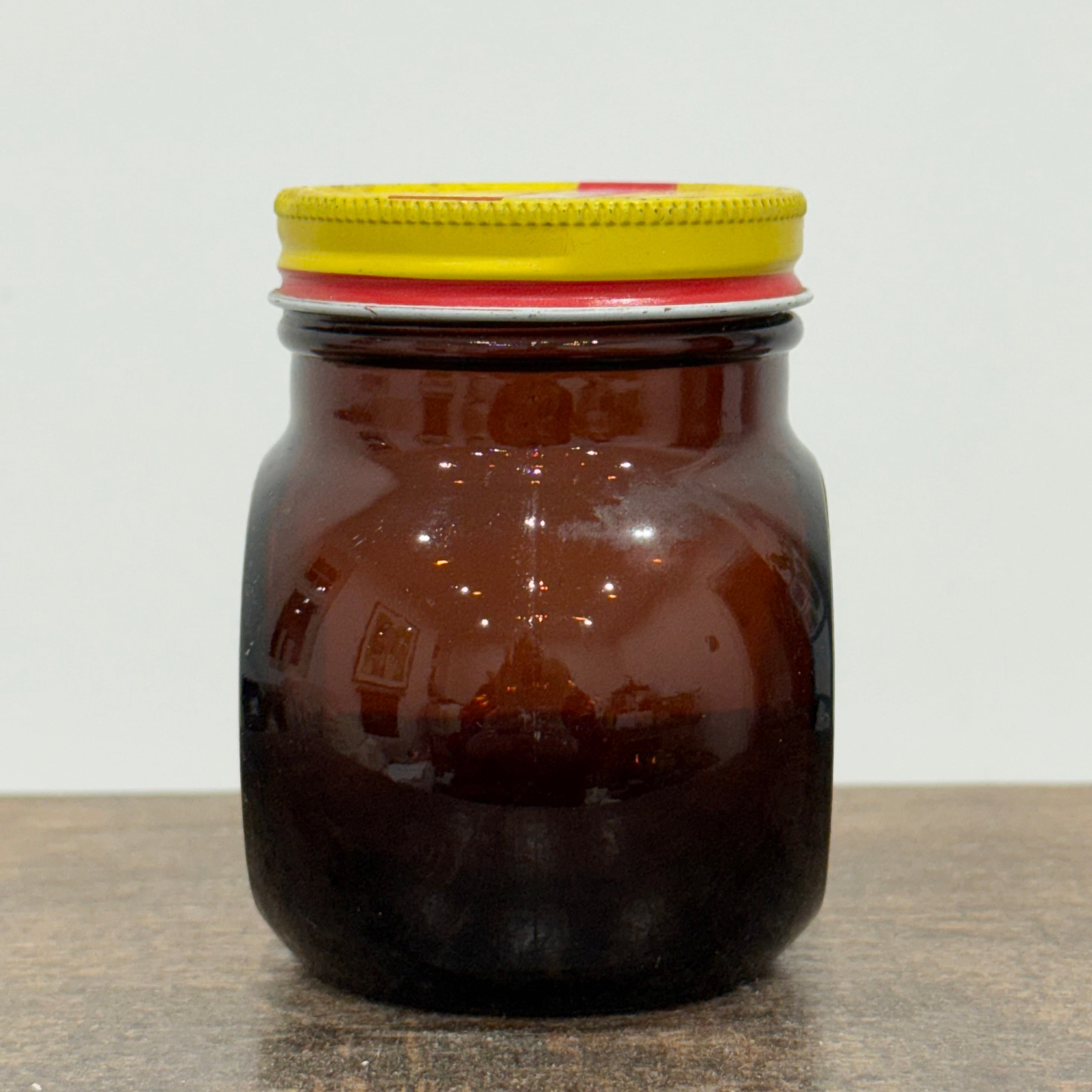 Vintage Marmite Glass Jar with Original Label &amp; Lid – 227g