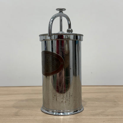 Vintage Brylcreem Chrome Pump Dispenser (REG)