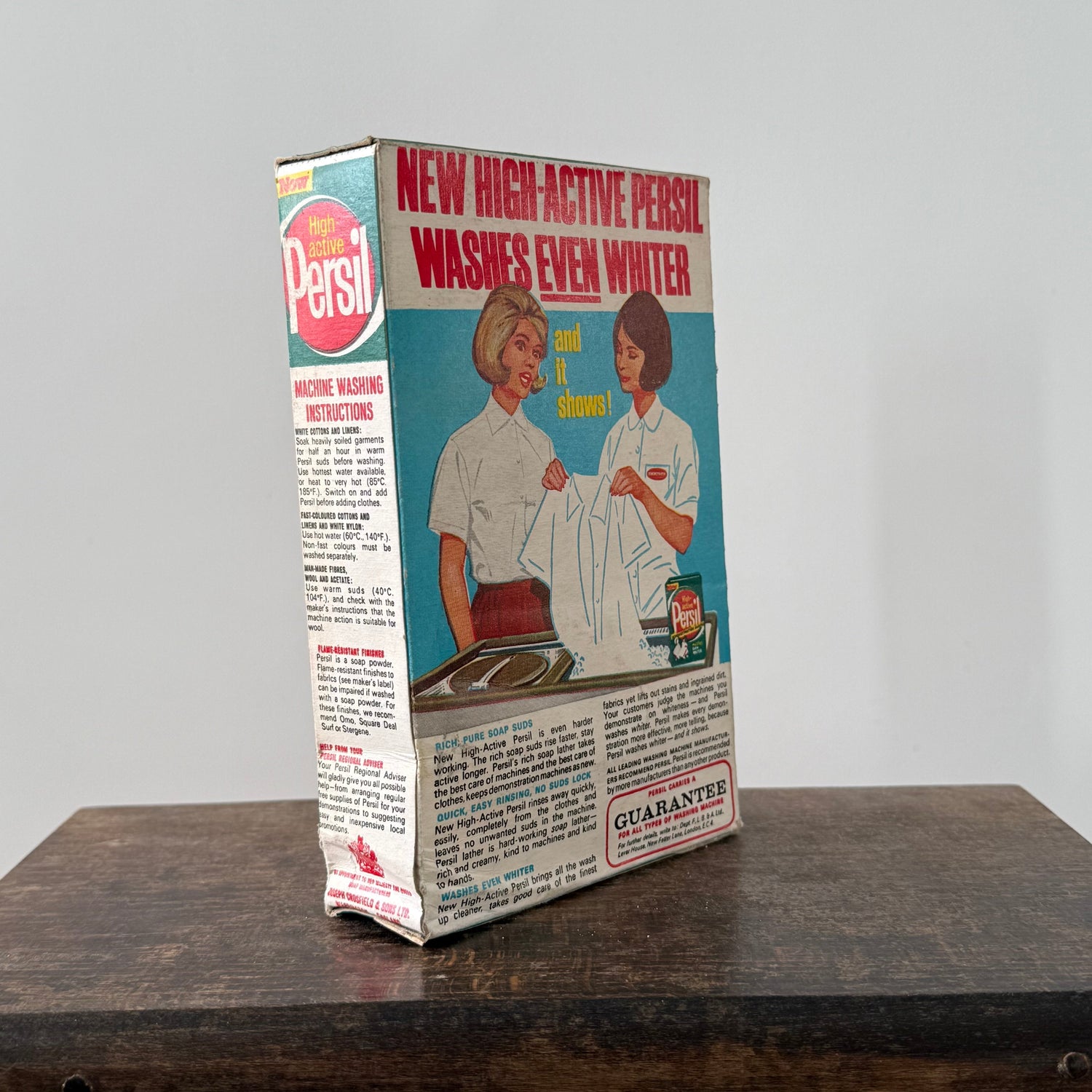 UNOPENED Persil High-Active Demonstration Sample Washing Powder c1950s
