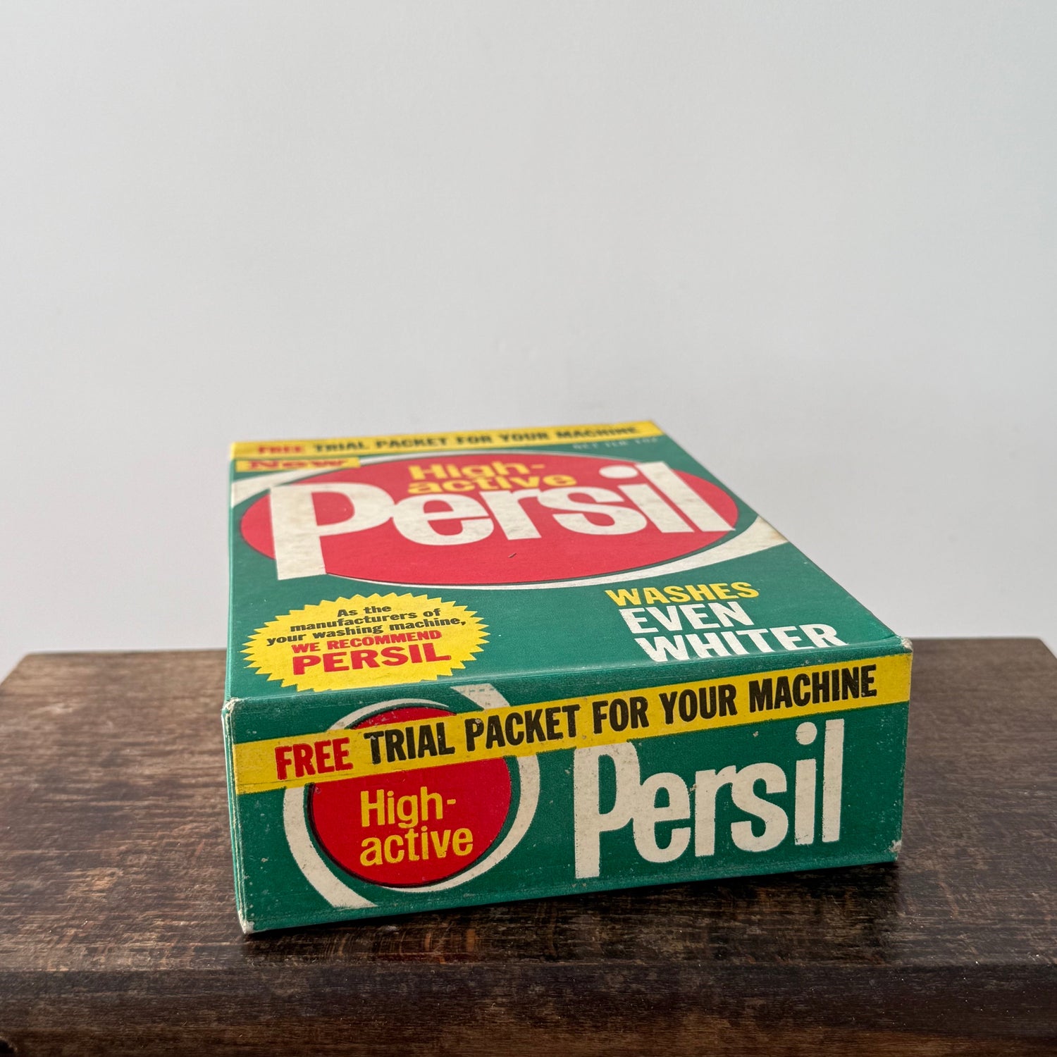 UNOPENED Free Trial Packet Persil High-Active Washing Powder c1950s