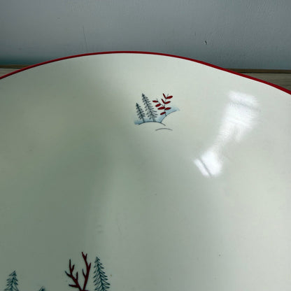 Crown Devon Stockholm Leaping Deer Bowl Fieldings 1950s