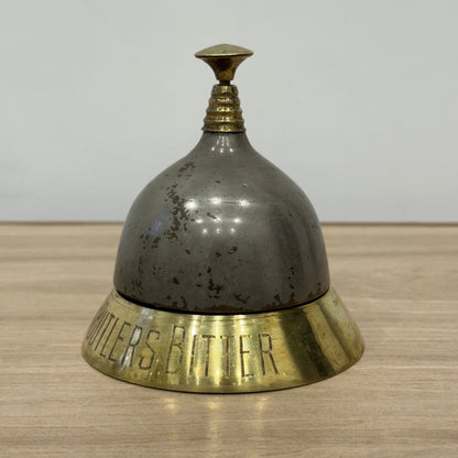 Antique Mitchells &amp; Butlers Brass Counter Bell Breweriana