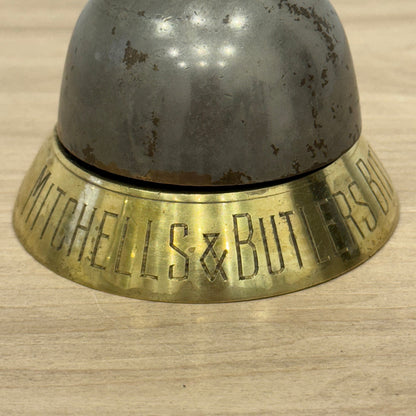 Antique Mitchells &amp; Butlers Brass Counter Bell Breweriana