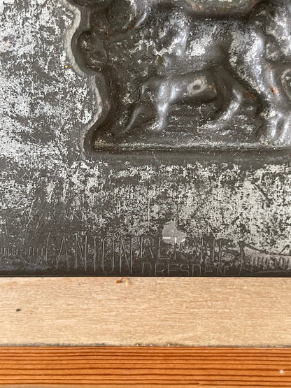 Antique Anton Reiche Chocolate Mould Tray with Animals – c.1920s