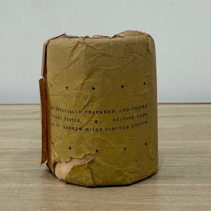 Vintage ANDREX Toilet Tissue Roll in Original Paper Wrapper British Made