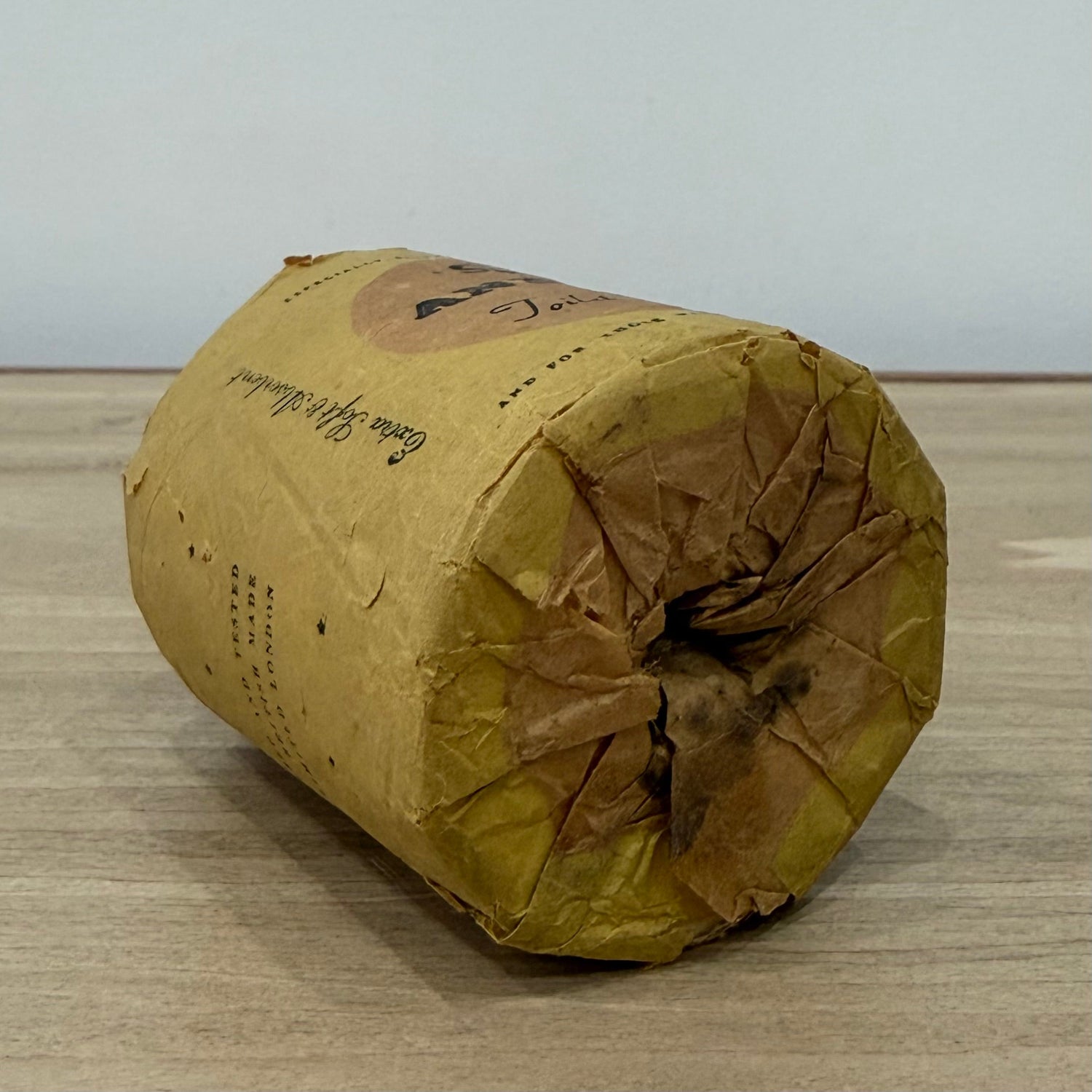 Vintage ANDREX Toilet Tissue Roll in Original Paper Wrapper British Made