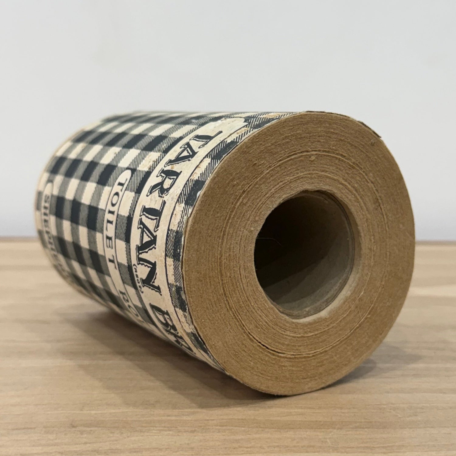 Vintage Tartan Brand Toilet Roll Shepherd Scottish Advertising Wrapper