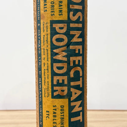 Vintage Disinfectant Powder Shaker Tomlinson &amp; Hayward Lincoln