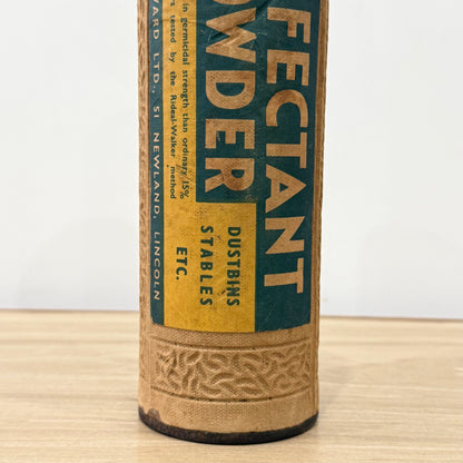 Vintage Disinfectant Powder Shaker Tomlinson &amp; Hayward Lincoln