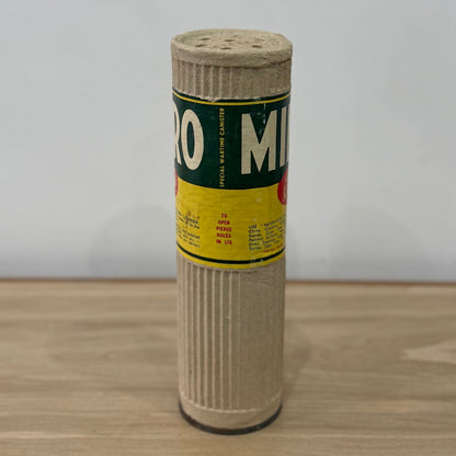 WWII Vintage Mirro Cleanser Special Wartime Canister