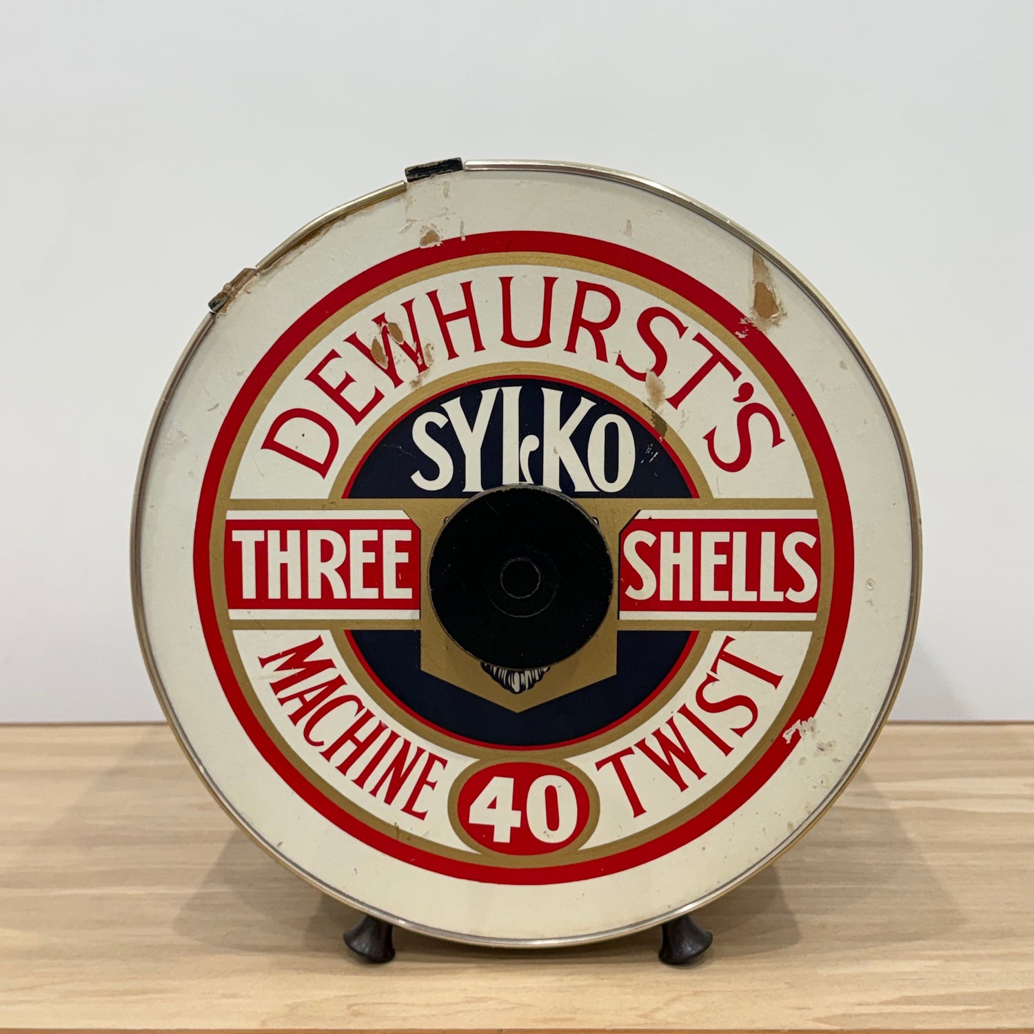 Vintage Dewhurst’s Sylko Rotating Thread Shop Display Carousel 350 Colours