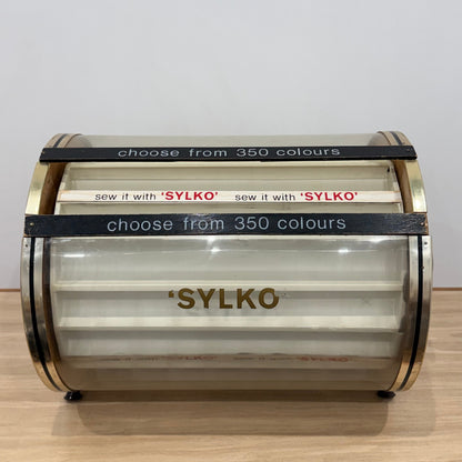 Vintage Dewhurst’s Sylko Rotating Thread Shop Display Carousel 350 Colours