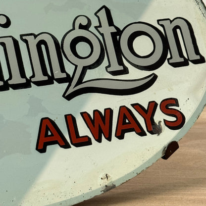 Vintage Worthington Always Beer Advertising Glass Pub Display Sign