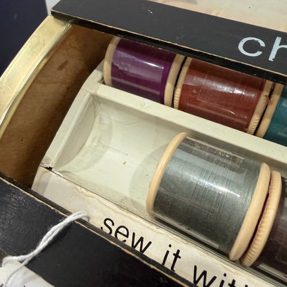Vintage Dewhurst’s Sylko Rotating Thread Shop Display Carousel 350 Colours