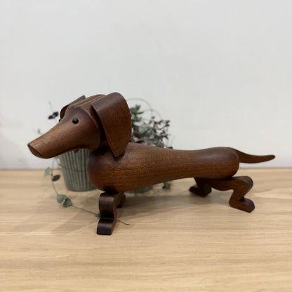 Kay Bojesen Dachshund Wooden Dog Denmark Mid Century 33cm