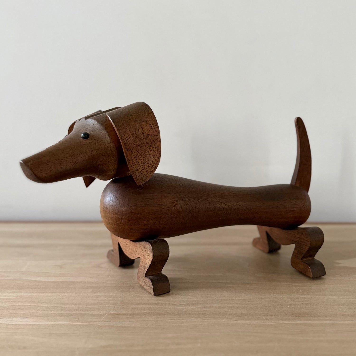 Kay Bojesen Dachshund Wooden Dog Denmark Mid Century 33cm