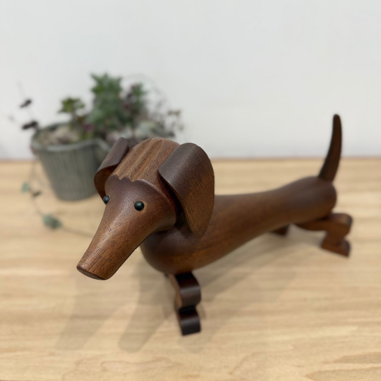 Kay Bojesen Dachshund Wooden Dog Denmark Mid Century 33cm