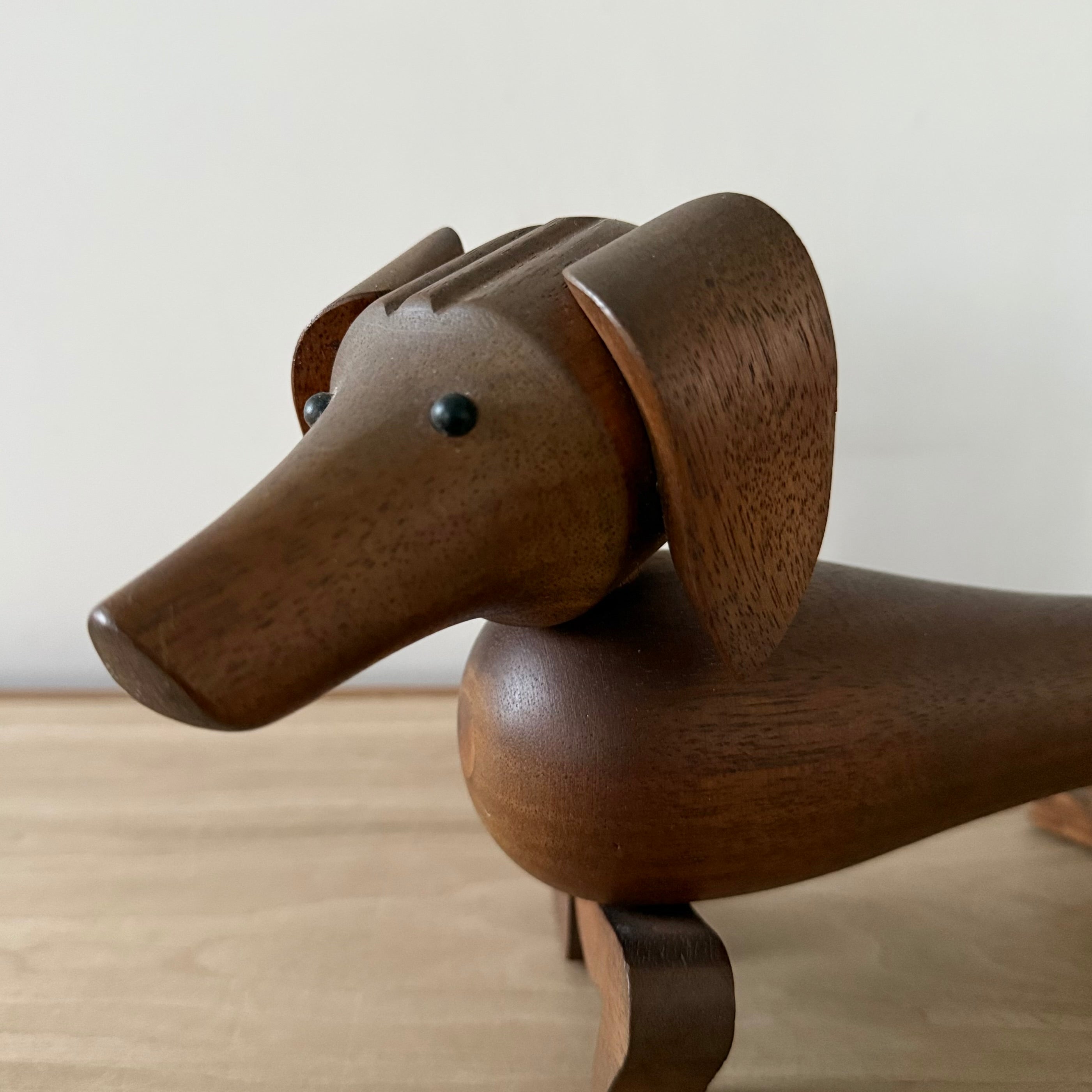 Kay Bojesen Dachshund Wooden Dog Denmark Mid Century 33cm