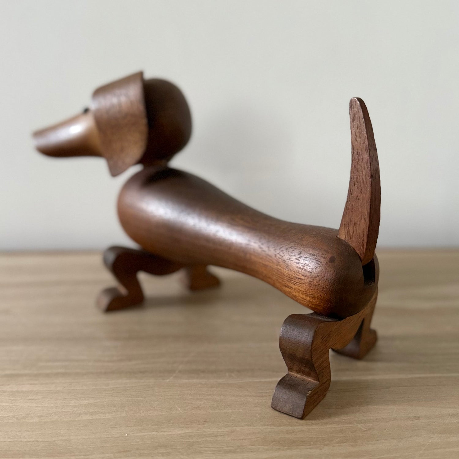 Kay Bojesen Dachshund Wooden Dog Denmark Mid Century 33cm