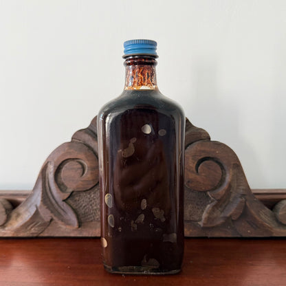 Vintage Ministry of Food Orange Juice Bottle Full Original Contents