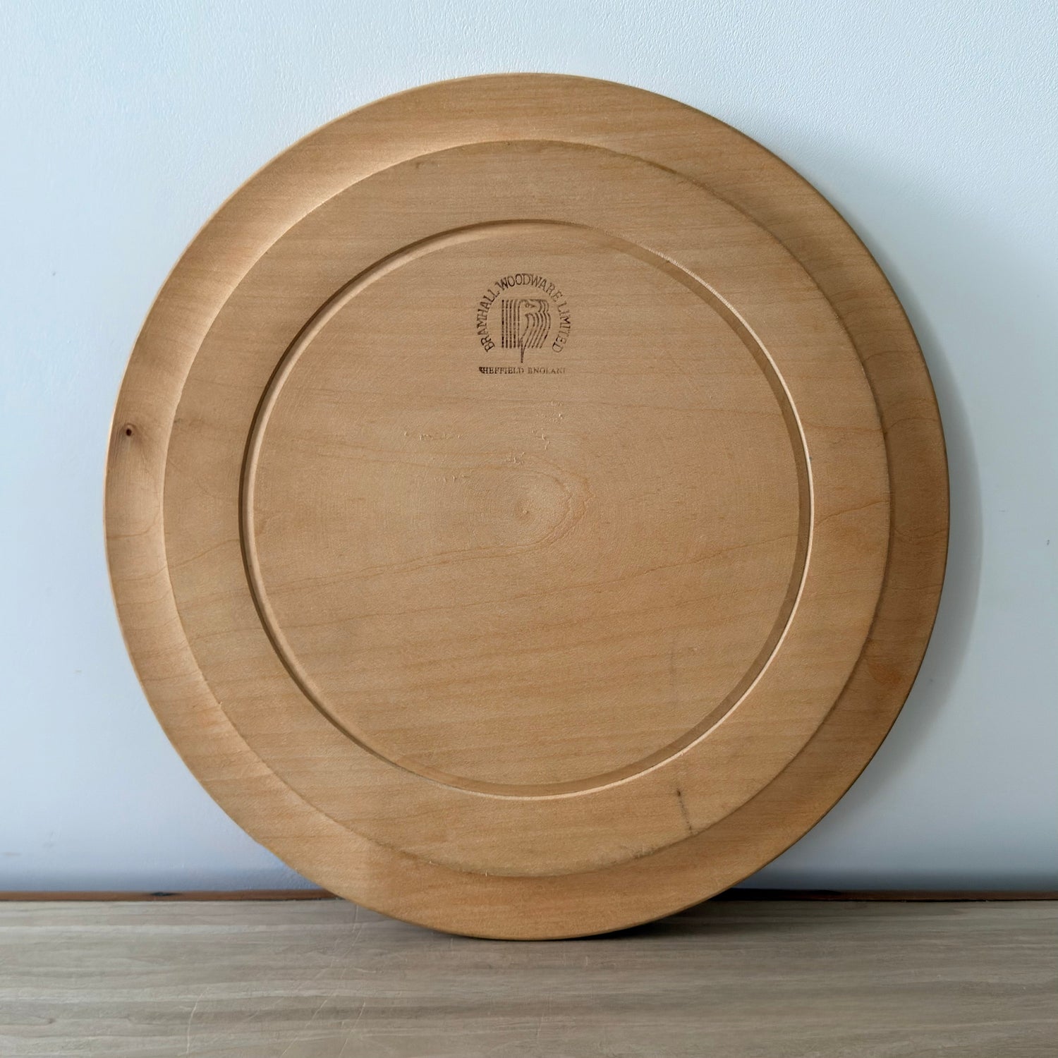 Vintage Stirling &amp; Jones Kitchens Breadboard Bramhall Sheffield 30cm