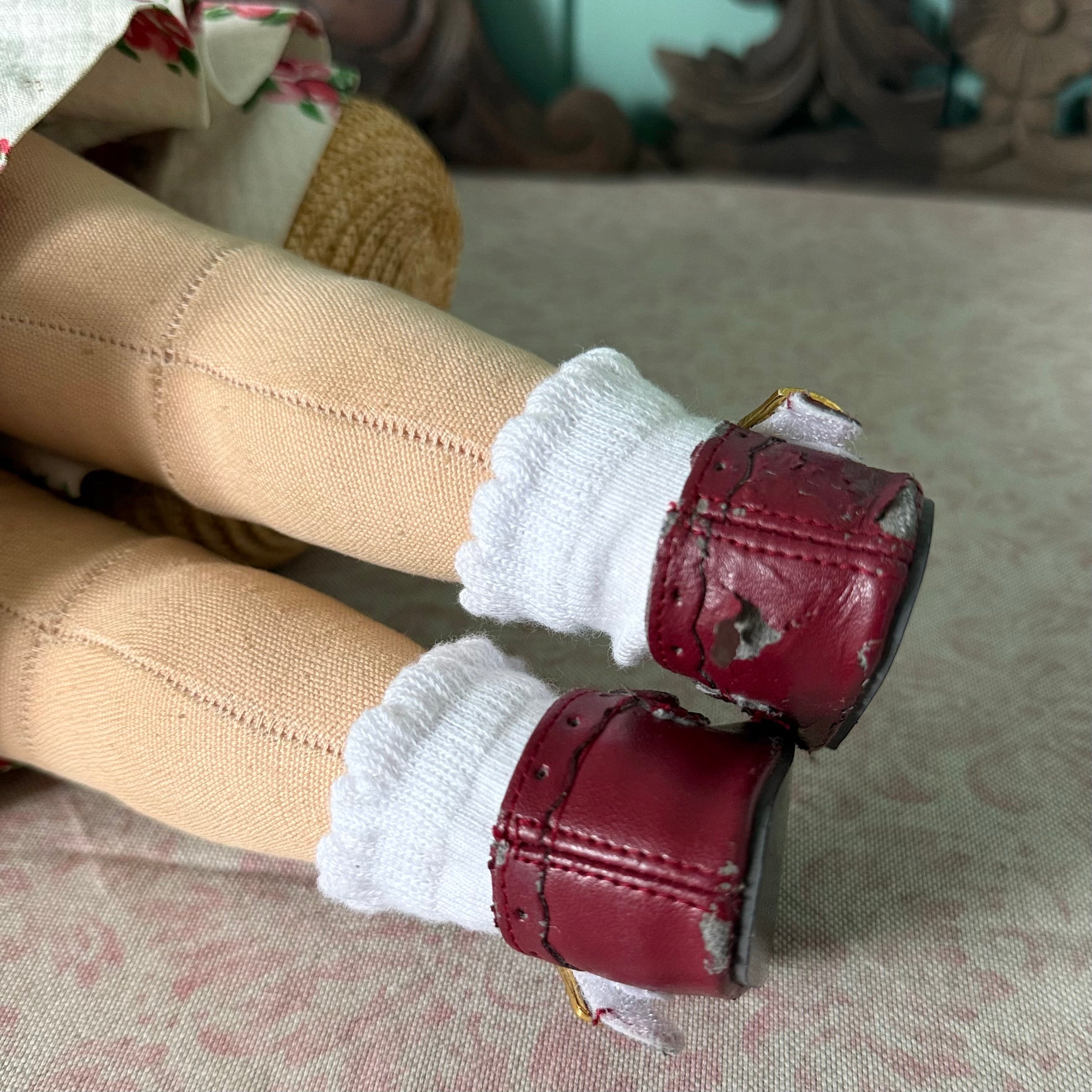 Vintage Käthe Kruse Doll 1779 Plastic Head Cloth Body 50cm