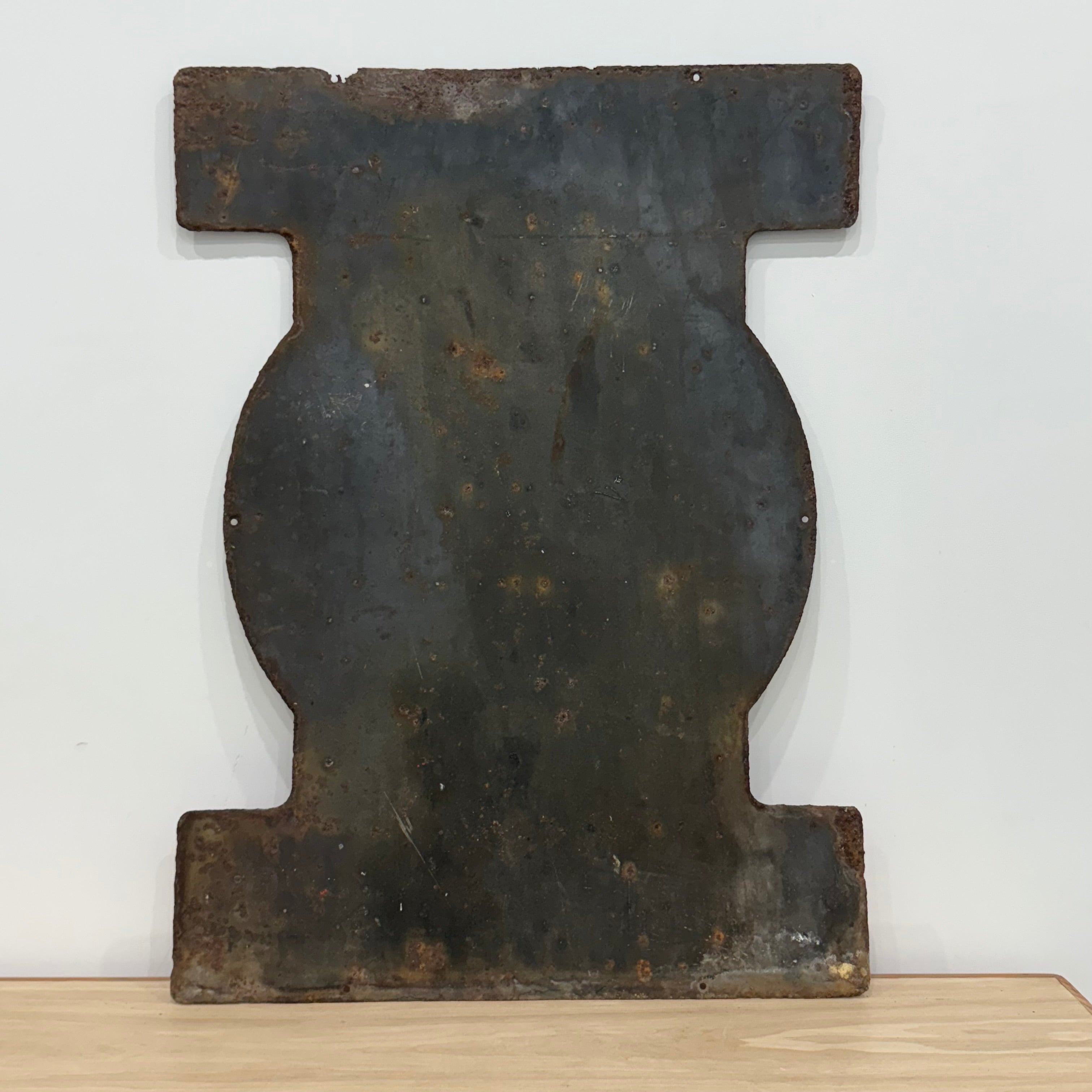 Karpol Car Polish Enamel Advertising Sign Buy It Here c1930