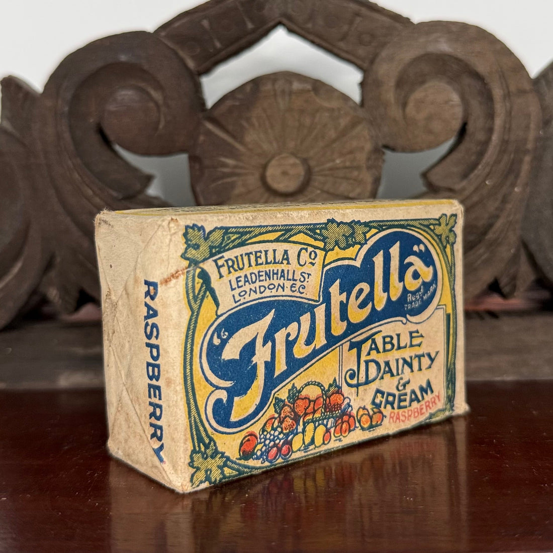 Vintage Frutella Raspberry Table Dainty &amp; Cream Box Full Unopened