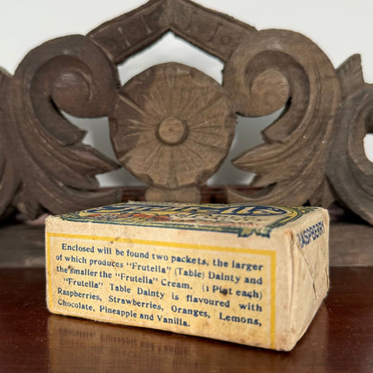 Vintage Frutella Raspberry Table Dainty &amp; Cream Box Full Unopened
