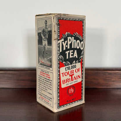 Vintage Typhoo Tea Tour Of Britain Mike Summerbee Unopened Packet