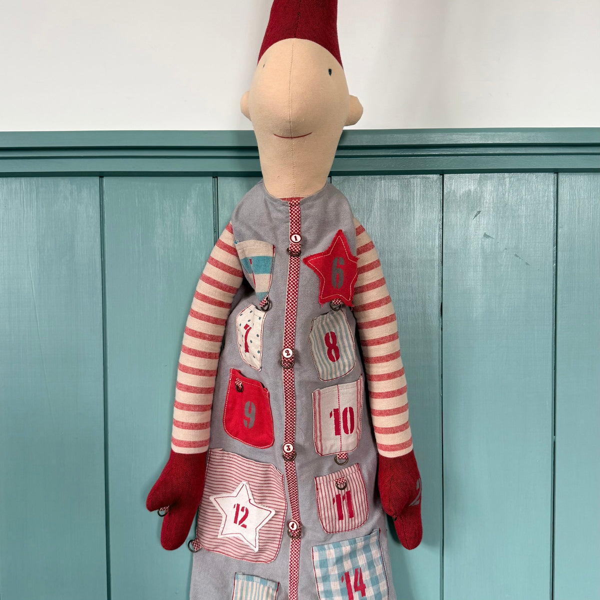 Vintage Maileg Giant Pixy Advent Calendar Boy 150cm