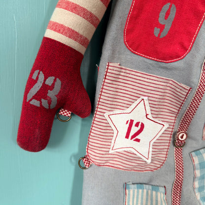 Vintage Maileg Giant Pixy Advent Calendar Boy 150cm